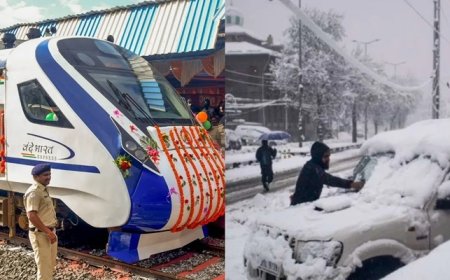 कश्मीर जाना होगा आसान! दिल्ली से 13 घंटे में सीधे श्रीनगर, जल्द शुरू होगी वंदे भारत