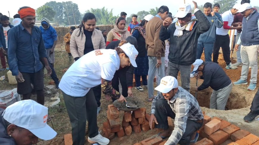कलेक्टर सहित तमाम अधिकारियों ने बहाया पसीना, कोरिया प्रशासन ने पेश की अनूठी मिसाल