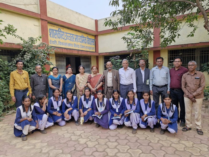 " बढ़व संगवारी " की ओर से शासकीय उच्चतर माध्यमिक विद्यालय देवरी में निःशुल्क करियर काउंसलिंग