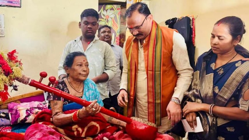 पद्मविभूषण  तीजन बाई के इलाज में नहीं होनी चाहिए कोई कमी : मुख्यमंत्री  विष्णुदेव साय ने दिए हैं निर्देश