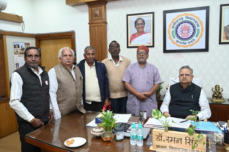 सेवानिवृत दैनिक वेतनभोगी कर्मचारियों की पूरे सेवाकाल को पेंशन गणना में लेने हेतु मुख्यमंत्री को पत्राचार करने पर डॉ रमन सिंह के प्रति आभार जताया
