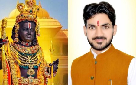 प्रहलाद नगरी जन कल्याण समिति अध्यक्ष शिवम द्विवेदी की जनता से अपील 11 जनवरी को घर-घर दीप जलाएं