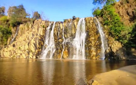 मनेन्द्रगढ़ जिले का लोकप्रिय पर्यटन स्थल है रमदहा जलप्रपात