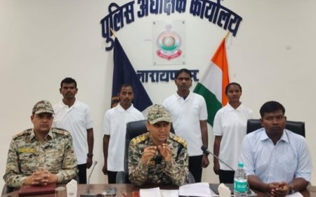 ताड़मेटला घटना में शामिल बड़े कैडर के 4 नक्सलियों ने किया आत्मसमर्पण