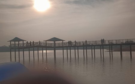 प्रकृति की गोद में स्थित गगनई जलाशय में नौकायन का भरपूर आनंद ले सकते हैं पर्यटक