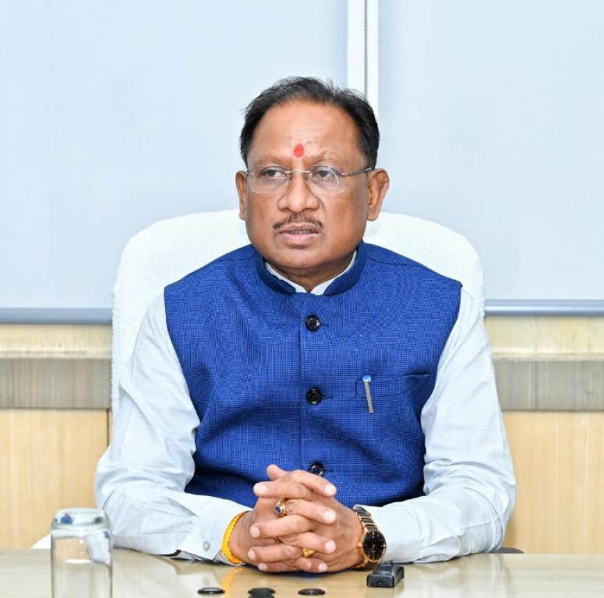 8 जवानों और ड्राइवर के शहीद होने की खबर अत्यंत दुःखद : सीएम साय