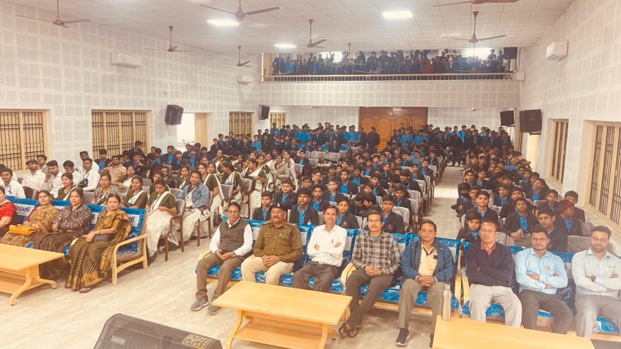 सड़क दुर्घटनाओं में देश का वर्तमान और भविष्य दोनों ही मारे जा रहे है: टी के भोई, सड़क सुरक्षा माह के अंतर्गत विवेकानंद विद्यापीठ कोटा मे प्रशिक्षण कार्यक्रम हुआ
