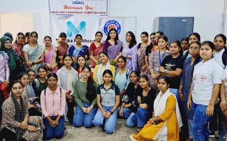 वर्ल्ड कैंसर डे पर गुरुकुल महिला महाविद्यालय मे जागरूकता कार्यक्रम