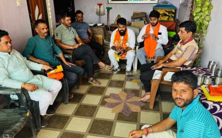 अमलेश्वर पालिका चुनाव प्रचार में उतरे शिवसेना प्रदेश प्रमुख - धनन्जय सिंह परिहार