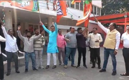 दिल्ली में भाजपा की बढ़त से छत्तीसगढ़ में जश्न का माहौल, सीएम साय ने दी बधाई