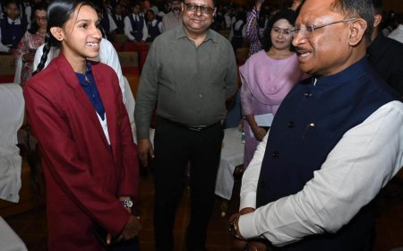 'परीक्षा पे चर्चा' युवाओं-अभिभावकों को संबल देने वाली पहल : विष्णु देव साय