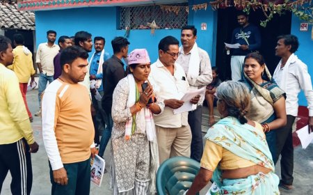 सुश्री संतोषी तिवारी जिला पंचायत क्षेत्र क्रमाँक 10 के लिये व्यापक जनसंपर्क  अभियान जारी