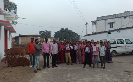 श्रीमती शैलेंद्री (ढाल  सिंह ) साहू की डोर टू डोर प्रचार अभियान जारी ,मिल रहा लोगों का व्यापक जन समर्थन