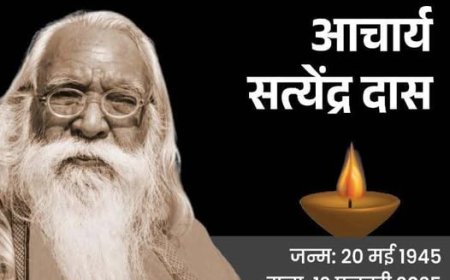 प्रहलाद नगरी जन कल्याण समिति अध्यक्ष शिवम द्विवेदी ने राम मंदिर के मुख्य पुजारी आचार्य सत्येंद्र दास के निधन जताया दुख समिति के थे संरक्षक