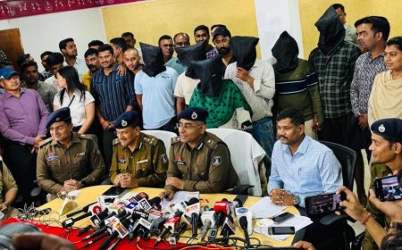 24 घंटे में पुलिस ने सुलझाया 60 लाख की डकैती का मामला, 10 आरोपी गिरफ्तार