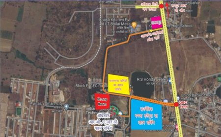 रायपुर नगर निगम चुनाव : मतगणना के दौरान यातायात व पार्किंग के लिए प्लान तैयार