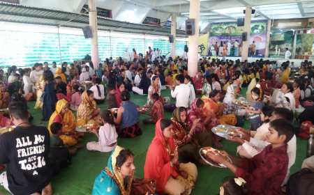 विशाल मातृ-पितृ पूजन समारोह आयोजित