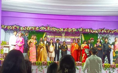 राॅयल काॅलेज ऑफ फाॅर्मेसी रायपुर में वार्षिक उत्सव 2024 की धूम