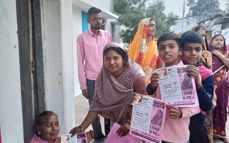 घुघवा ( क ) सरपंच प्रत्याशी शैलेंद्री ढाल  सिंह साहू को मिल रहा व्यापक  जनसमर्थन