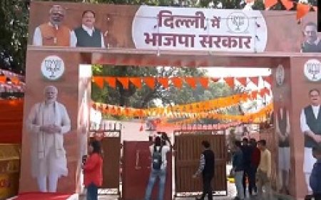 भाजपा संसदीय दल की बैठक शुरू,दिल्ली के मुख्यमंत्री के नाम पर लग सकती है मुहर