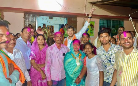 घुघवा क ,की सरपंच बनी शैलेंद्री ढाल  सिंह साहू गांव वालों का  मानी आभार