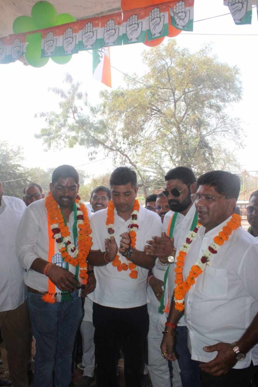 मोनू के समर्थन में  दिग्गज कांग्रेसी नेता हुए शामिल