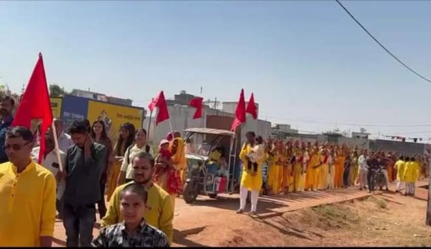 अमलेश्वर डीह में देवांगन समाज का परमेश्वरी महोत्सव का हुआ आयोजन