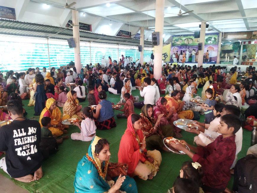 विशाल मातृ-पितृ पूजन समारोह आयोजित