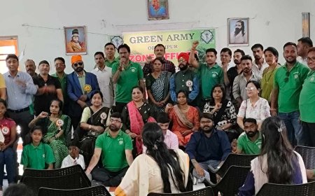 रायपुर में ग्रीन आर्मी के होंगे 25 जोन