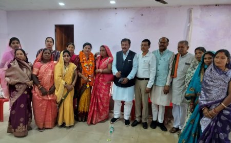 पाटन जनपद अध्यक्ष-उपाध्यक्ष पद पर भाजपा का कब्जा