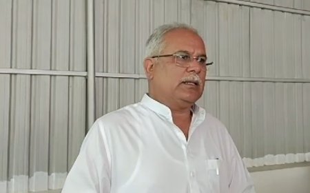 पूर्व मुख्यमंत्री भूपेश बघेल के भिलाई स्थित घर में ईडी की दबिश, बेटे को ED ने लिया हिरासत में