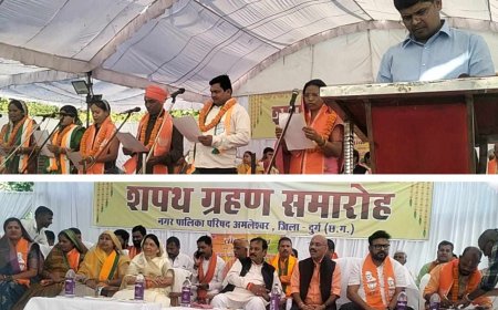 अब अमलेश्वर में दयानंद सरकार, बोले सभी 18 पार्षदों के बीच सामंजस्य  बिठाकर अमलेश्वर का विकास  करेंगे