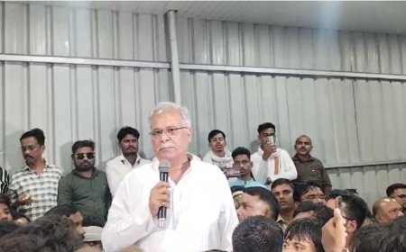 कांग्रेस पार्टी और मेरे खिलाफ षड्यंत्र किया जा रहा है, ईडी अधिकारियों को मेरे निवास से कुछ नहीं मिला है-भूपेश बघेल