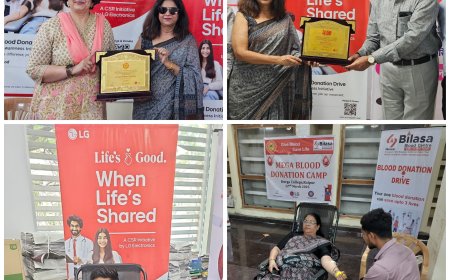 L.G द्वारा मेगा ब्लड डोनेशन ड्राइव का आयोजन