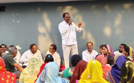 आदर्श विवाह एवं विशाल कर्मा जयंती उत्सव के लिये जगह चिन्हाँकित कर किये भूमिपूजन ,आयोजन में लाखों की संख्या में शामिल होते हैं लोग