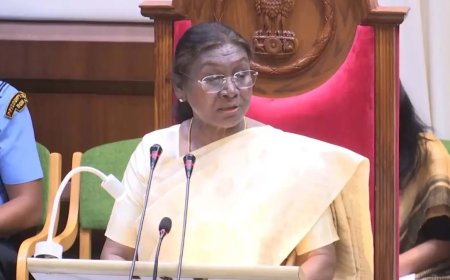 छत्तीसगढ़ विधानसभा में राष्ट्रपति का संबोधन, कहा- मुझे गर्व है छत्तीसगढ़ राज्य पर…