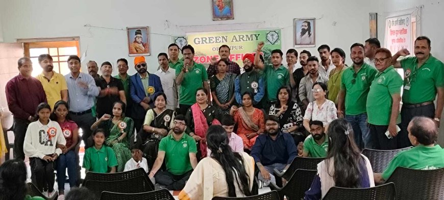 रायपुर में ग्रीन आर्मी के होंगे 25 जोन
