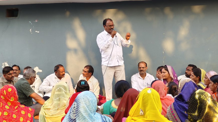 आदर्श विवाह एवं विशाल कर्मा जयंती उत्सव के लिये जगह चिन्हाँकित कर किये भूमिपूजन ,आयोजन में लाखों की संख्या में शामिल होते हैं लोग