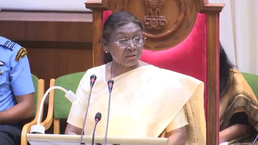 छत्तीसगढ़ विधानसभा में राष्ट्रपति का संबोधन, कहा- मुझे गर्व है छत्तीसगढ़ राज्य पर…