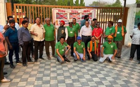 बुढा तालाब में चौपाटी निर्माण का हो रहा विरोध ,ग्रीन आर्मी के सदस्यो ने भी अपना दर्ज कराया विरोध