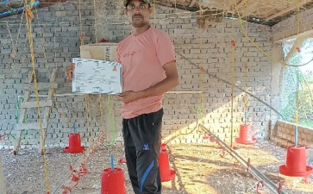 मुर्गीपालन से आत्मनिर्भरता की मिसाल बने दीपक सिंह