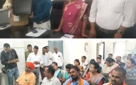 अमलेश्वर नगर पालिका परिषद मे 100 करोड के बजट से गढेंगें विकास के कार्य ,प्रथम बैठक में लिये गये महत्वपूर्ण निर्णय