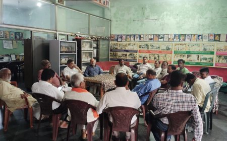 भाजपा मुख्यमंत्री का संपूर्ण जिले में राजनीतिक कार्यक्रम का होगा खुला विरोध लेंगे जबाब, विश्व धरोहर सिरपुर बचाना हमारा नैतिक दायित्व - किसान मोर्चा