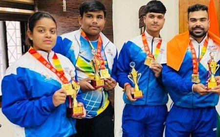 नेपाल में चमके छत्तीसगढ़ के सितारे: कबीरधाम के चार होनहार युवाओं ने लहराया भारत का परचम