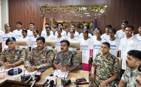 सुकमा में 22 नक्सलियों ने किया सरेंडर