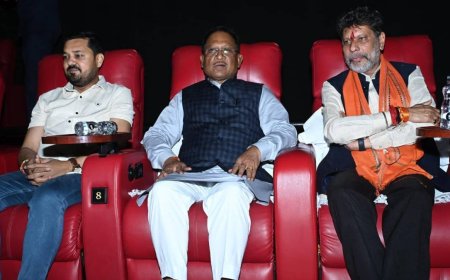 सुहाग फिल्म देख खुश हुए मुख्यमंत्री साय, कहा- अपनी जड़ों से जुड़ा हुआ है छत्तीसगढ़ी सिनेमा