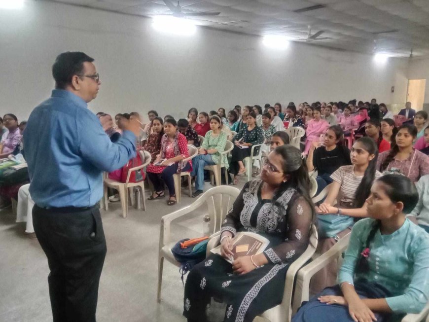 गुरुकुल महिला महाविद्यालय कालीबाड़ी रायपुर द्वारा 6 दिवसीय कौशल विकास पाठ्यक्रम (स्किल डेवलपमेंट कोर्स) का समापन