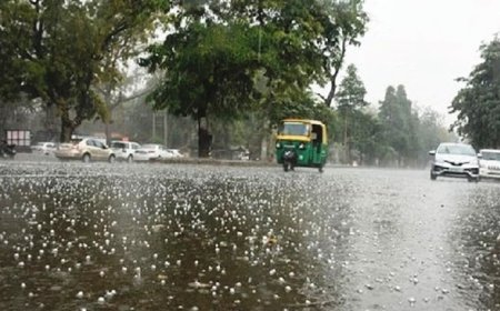 मई की गर्मी पर बारिश-ओलों का ब्रेक, पांचों संभागों में यलो अलर्ट जारी