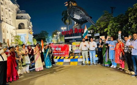 वक्ता मंच ने भारतीय सेना लिए सम्मान यात्रा निकाली