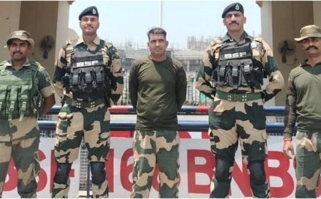 21 दिन बाद पाकिस्तान ने BSF जवान पूर्णम कुमार शॉ को लौटाया